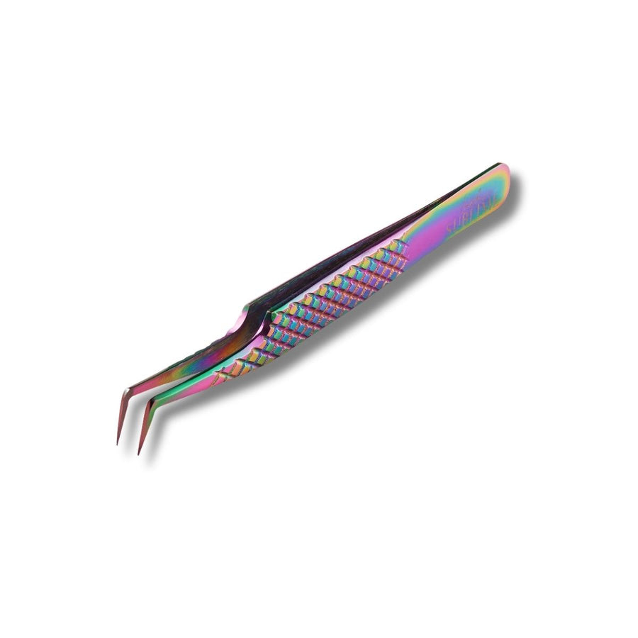 Volume L Foot 90 Degree Fibre Tip | Luxury Tweezer Collection