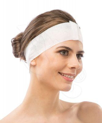 Headbands Stretch + Velcro non-woven 100 pk