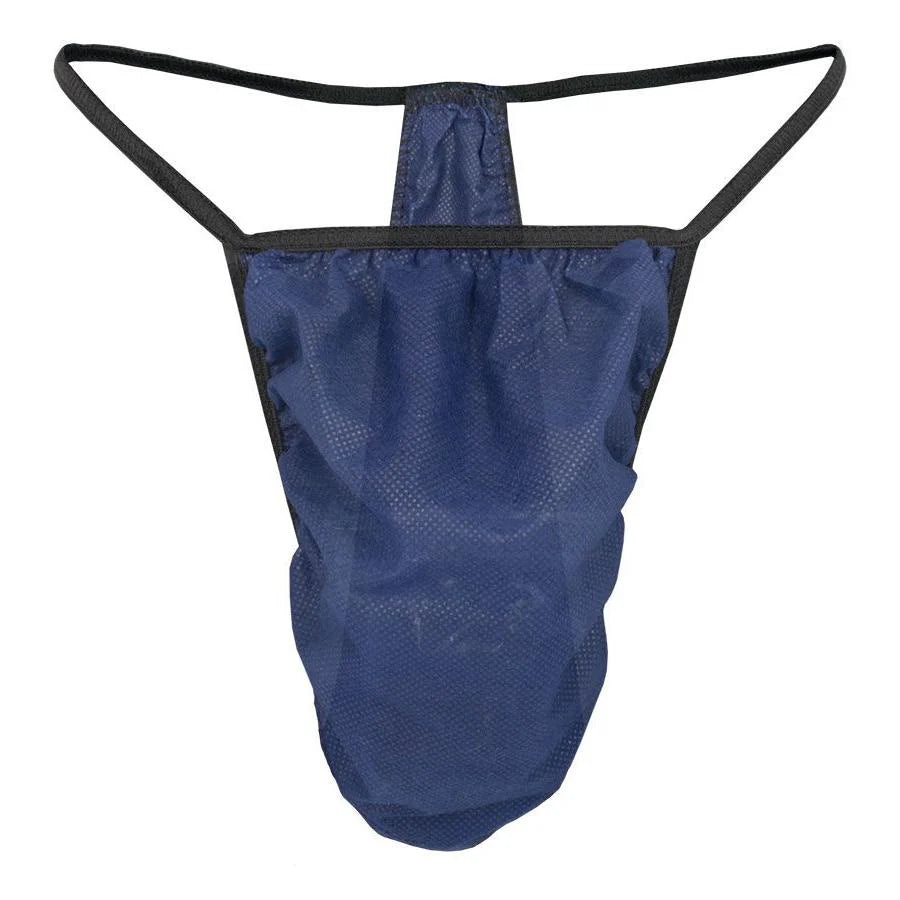 Male G String - Navy 50 Pieces